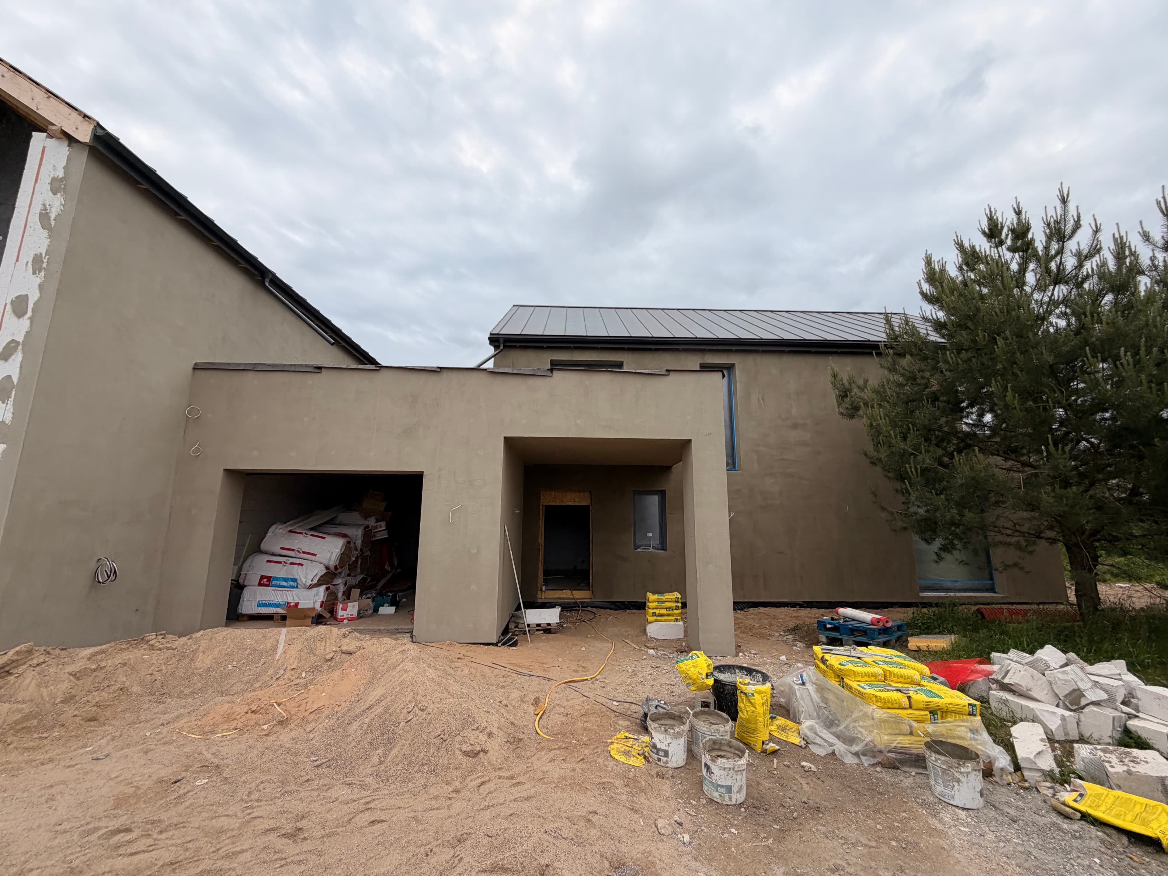 A real house exterior before redesign