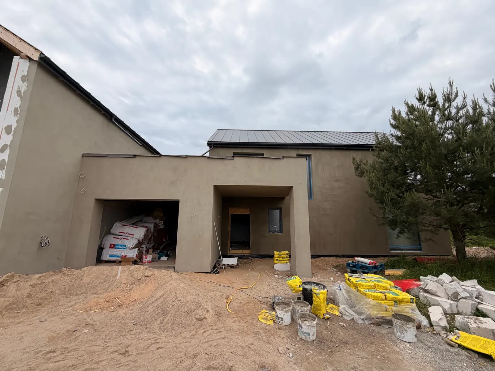 A real house exterior before redesign